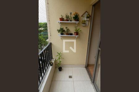 Varanda da sala de apartamento à venda com 2 quartos, 57m² em Pechincha, Rio de Janeiro