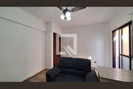 Sala de apartamento para alugar com 1 quarto, 30m² em Tupi, Praia Grande