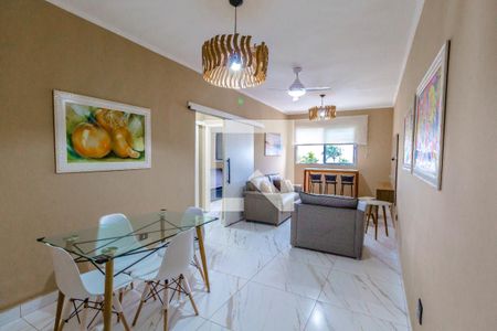 Sala de apartamento para alugar com 2 quartos, 89m² em Nova Mirim, Praia Grande