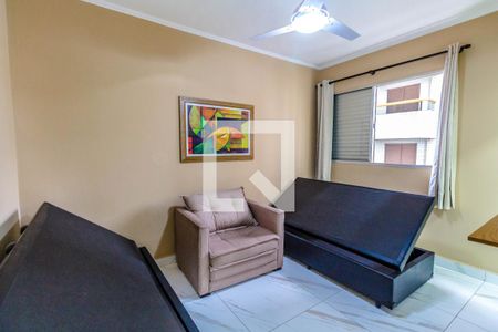 Suíte de apartamento para alugar com 2 quartos, 89m² em Nova Mirim, Praia Grande