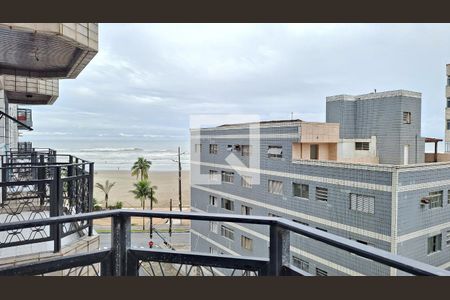 Varanda da sala de apartamento para alugar com 3 quartos, 142m² em Vila Assuncao, Praia Grande