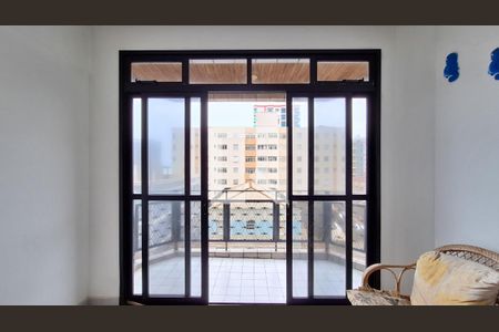 Sala vista de apartamento para alugar com 3 quartos, 142m² em Vila Assuncao, Praia Grande