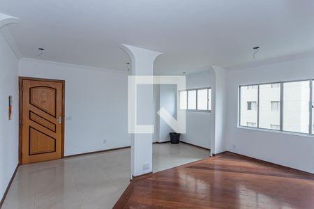 Sala de apartamento à venda com 3 quartos, 106m² em Parque Maria Domitila, São Paulo