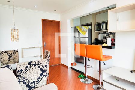 SalaSala de apartamento para alugar com 2 quartos, 52m² em Vila Príncipe de Gales, Santo André