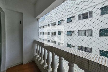 Varanda de apartamento para alugar com 2 quartos, 76m² em Jardim Três Marias, Guarujá