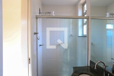 Banheiro da Suíte de apartamento à venda com 3 quartos, 137m² em Santa Efigênia, Belo Horizonte