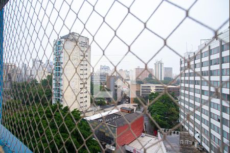 Vista da Sala/Quarto de kitnet/studio à venda com 1 quarto, 40m² em Consolação, São Paulo