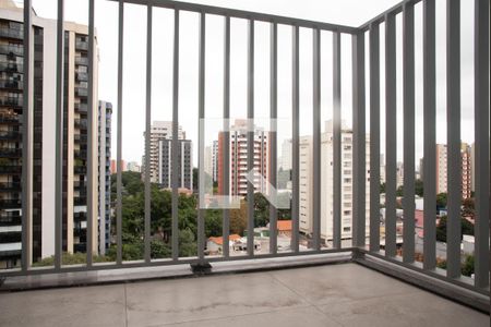 Varanda do Studio de kitnet/studio à venda com 1 quarto, 20m² em Vila Clementino, São Paulo