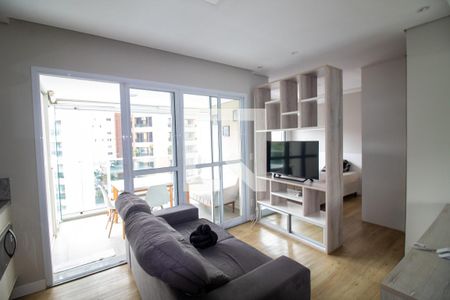 Sala de apartamento à venda com 1 quarto, 39m² em Cidade Monções, São Paulo