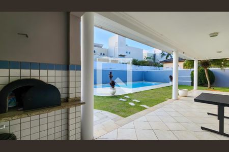 Casa de condomínio para alugar com 700m², 4 quartos e 6 vagasChurrasqueira