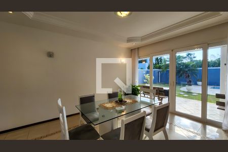 Sala de Jantar de casa de condomínio para alugar com 4 quartos, 700m² em Residencial Morada dos Lagos, Barueri