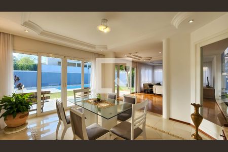 Sala de Jantar de casa de condomínio para alugar com 4 quartos, 700m² em Residencial Morada dos Lagos, Barueri