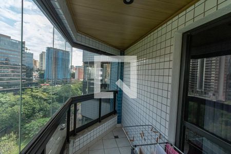Varanda Sala de Estar/Jantar de apartamento à venda com 4 quartos, 124m² em Nova Campinas, Campinas