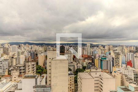 Vista da Sala de apartamento para alugar com 1 quarto, 35m² em Vila Buarque, São Paulo