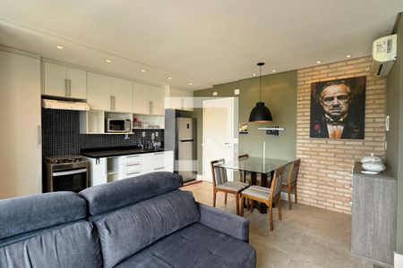 Sala de apartamento para alugar com 1 quarto, 43m² em Melville Empresarial Ii, Barueri