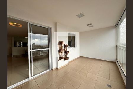 Varanda gourmet de apartamento para alugar com 3 quartos, 115m² em Vila Valparaiso, Santo André