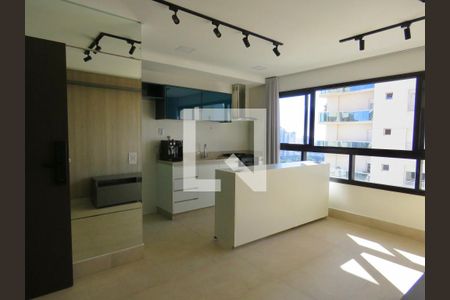 Sala/cozinha de apartamento para alugar com 2 quartos, 70m² em Setor Marista, Goiânia