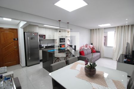 Sala / Cozinha de apartamento para alugar com 2 quartos, 60m² em Vila Aurora (zona Norte), São Paulo