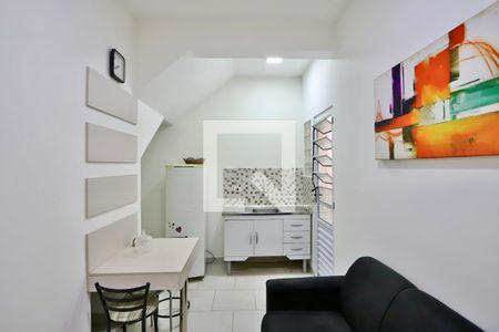 Sala/Cozinha de apartamento para alugar com 1 quarto, 35m² em Parque da Mooca, São Paulo