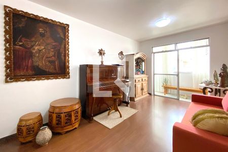 Sala de apartamento à venda com 3 quartos, 110m² em Sion, Belo Horizonte