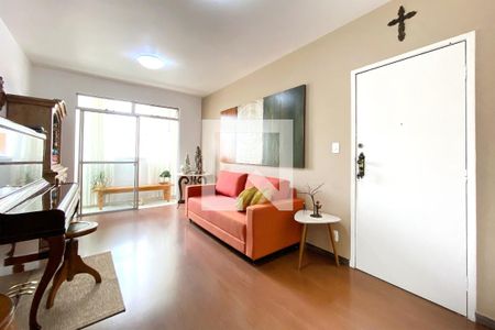 Sala de apartamento à venda com 3 quartos, 110m² em Sion, Belo Horizonte