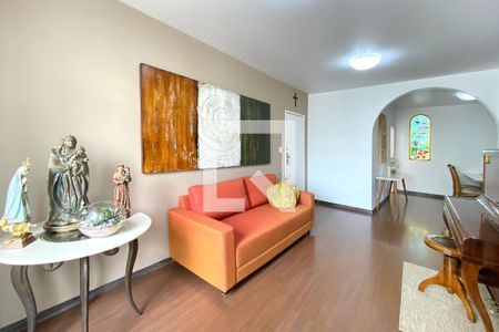 Sala de apartamento à venda com 3 quartos, 110m² em Sion, Belo Horizonte