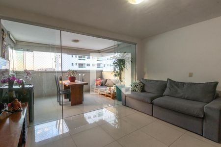 Sala de apartamento à venda com 4 quartos, 118m² em Buritis, Belo Horizonte