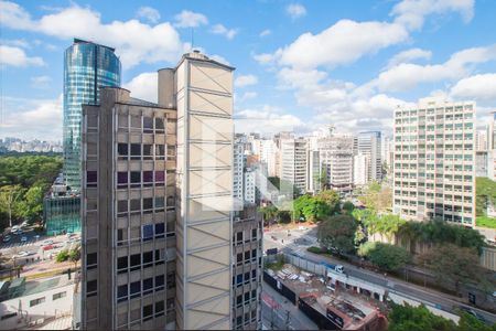Vista da Sala de apartamento para alugar com 2 quartos, 178m² em Jardim Paulistano, São Paulo