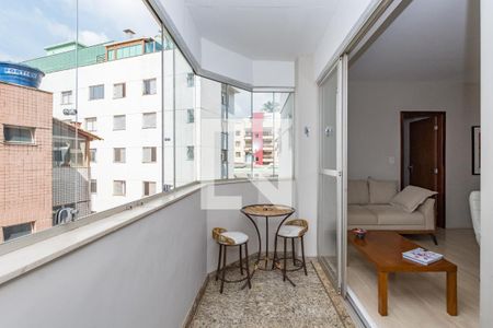 Varanda da Sala de apartamento à venda com 3 quartos, 85m² em Buritis, Belo Horizonte
