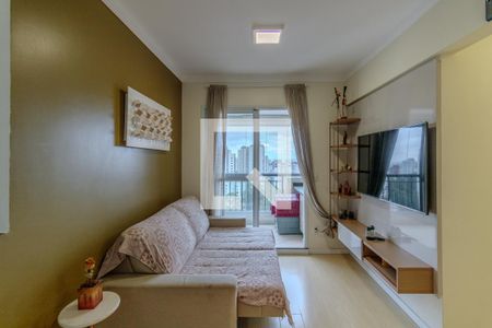 Sala  de apartamento à venda com 2 quartos, 51m² em Vila Andrade, São Paulo