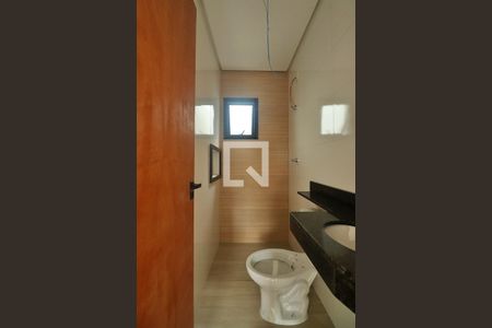 Suíte - Banheiro do Quarto 1 de apartamento à venda com 2 quartos, 50m² em Jardim Santo Alberto, Santo André