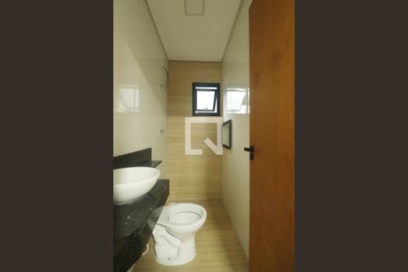 Suíte - Banheiro do Quarto 1 de apartamento à venda com 2 quartos, 100m² em Jardim Santo Alberto, Santo André
