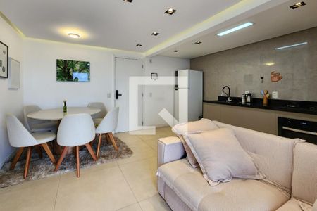 Sala de apartamento para alugar com 1 quarto, 42m² em Jardim Olavo Bilac, São Bernardo do Campo