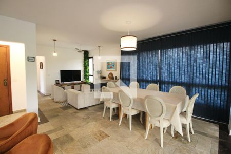 Sala de apartamento para alugar com 4 quartos, 180m² em Pitangueiras, Guarujá