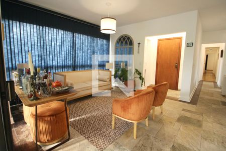 Sala de apartamento para alugar com 3 quartos, 180m² em Pitangueiras, Guarujá