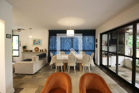 Sala de apartamento para alugar com 3 quartos, 180m² em Pitangueiras, Guarujá