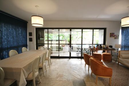 Sala de apartamento para alugar com 4 quartos, 180m² em Pitangueiras, Guarujá
