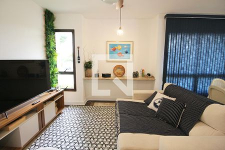 Sala de apartamento para alugar com 3 quartos, 180m² em Pitangueiras, Guarujá