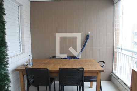 Varanda Gourmet da Sala de apartamento à venda com 3 quartos, 100m² em Centro, Guarulhos