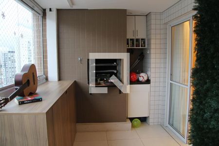Varanda Gourmet da Sala de apartamento à venda com 3 quartos, 100m² em Centro, Guarulhos