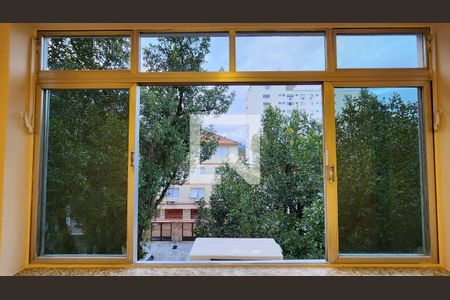 Vista da Sala de apartamento para alugar com 3 quartos, 97m² em Vila Belmiro, Santos