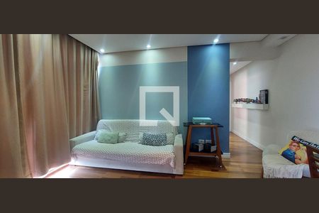 Sala de apartamento à venda com 2 quartos, 60m² em Campestre, Santo André