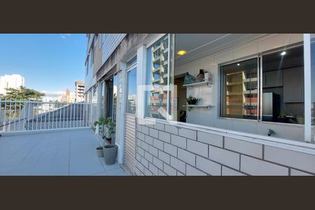 Varanda da Sala de apartamento à venda com 2 quartos, 60m² em Campestre, Santo André