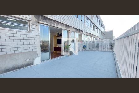 Varanda da Sala de apartamento à venda com 2 quartos, 60m² em Campestre, Santo André