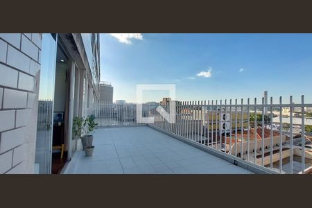 Varanda da Sala de apartamento para alugar com 2 quartos, 60m² em Campestre, Santo André