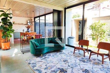 Sala de casa à venda com 3 quartos, 160m² em Vila Assunção, Santo André