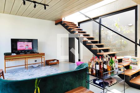 Sala de casa à venda com 3 quartos, 160m² em Vila Assunção, Santo André