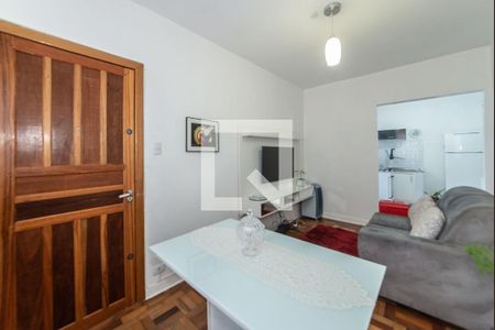 Sala de apartamento para alugar com 1 quarto, 53m² em Vila Brasilio Machado, São Paulo