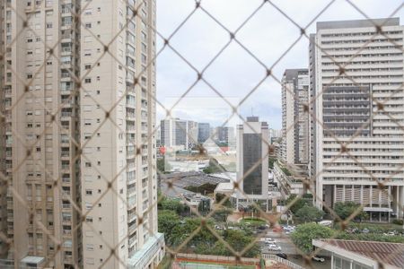 Vista da Sala e Varanda Gourmet de apartamento à venda com 2 quartos, 82m² em Várzea da Barra Funda, São Paulo