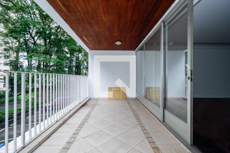 Varanda da Sala de apartamento à venda com 3 quartos, 236m² em Paraisópolis, São Paulo